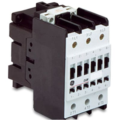GE CL10A311MU IEC Magnetic Contactr,480VAC,96A,1NC/1NO 