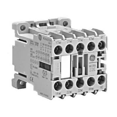 GE MC2A310ATC IEC Magnetic Contactor,24VAC,12A,1NO 