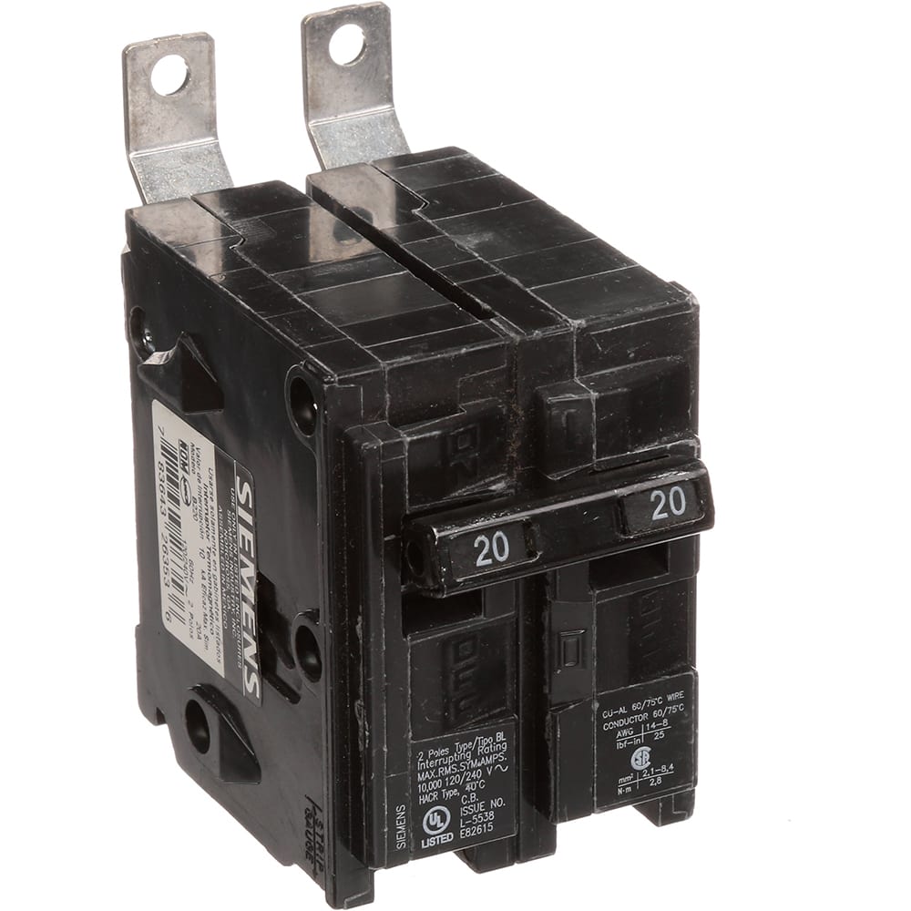 New Lot of 5 B220 ITE Siemens-Type BL 2Pole 20Amp 120/240Volt Bolt-On 
