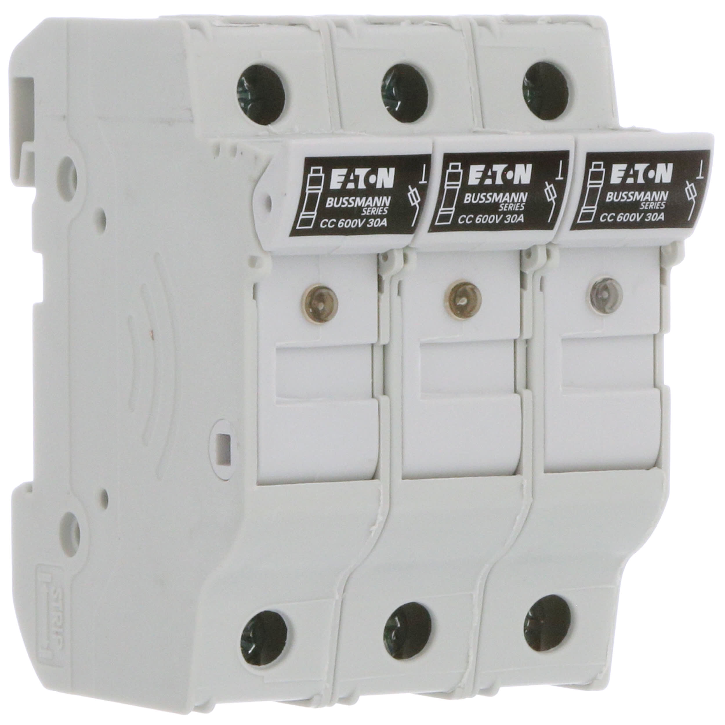 Bussmann by Eaton CHCC3DIU Accessory, Fuse Holder, 3 Pole, 10X38