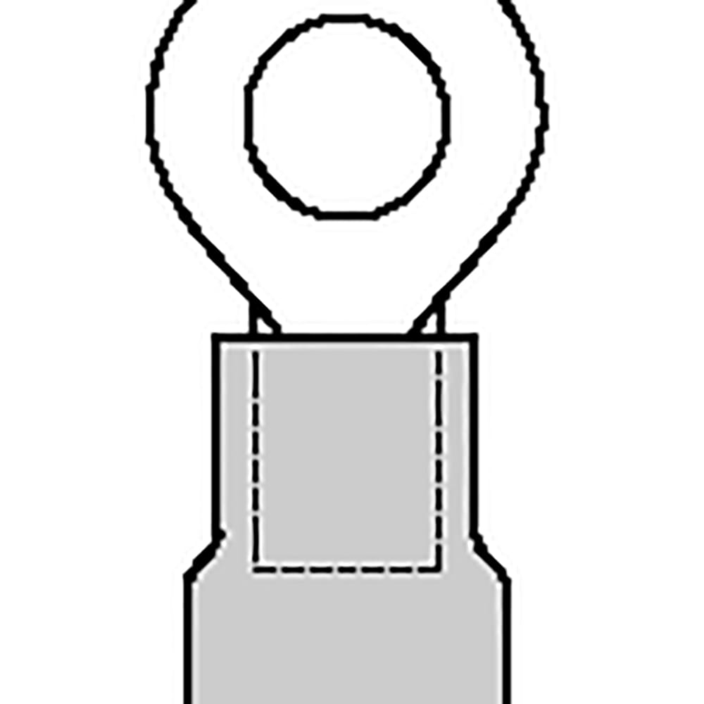 Molex Incorporated 190700116 InsulKrimp Ring Tongue Terminal for