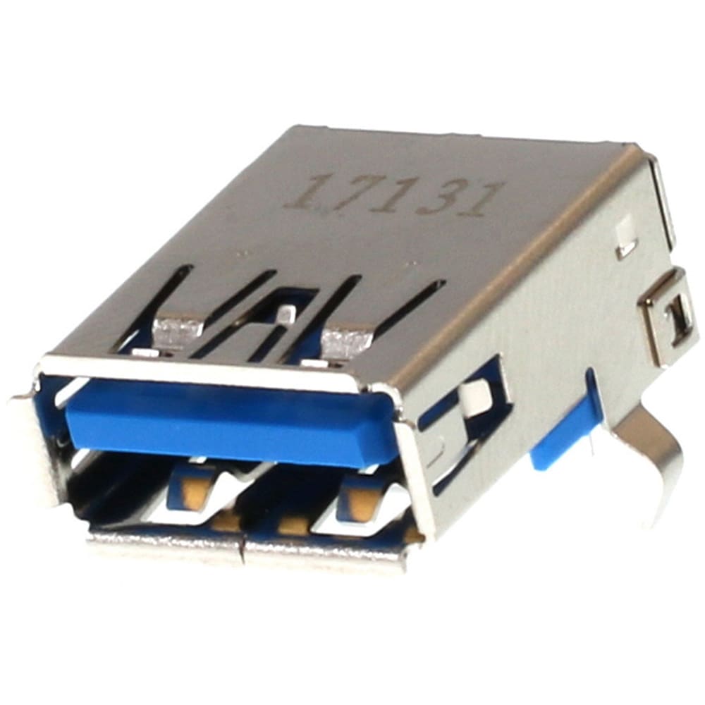 USB Connectors USB 3.0 F/A STD RA REC CH=6.09 15u39, Pack of 40 48391-0003 - USB Connectors USB 3.0 F/A STD RA REC CH=6.09 15u39, Pack of 40 48391-0003 -