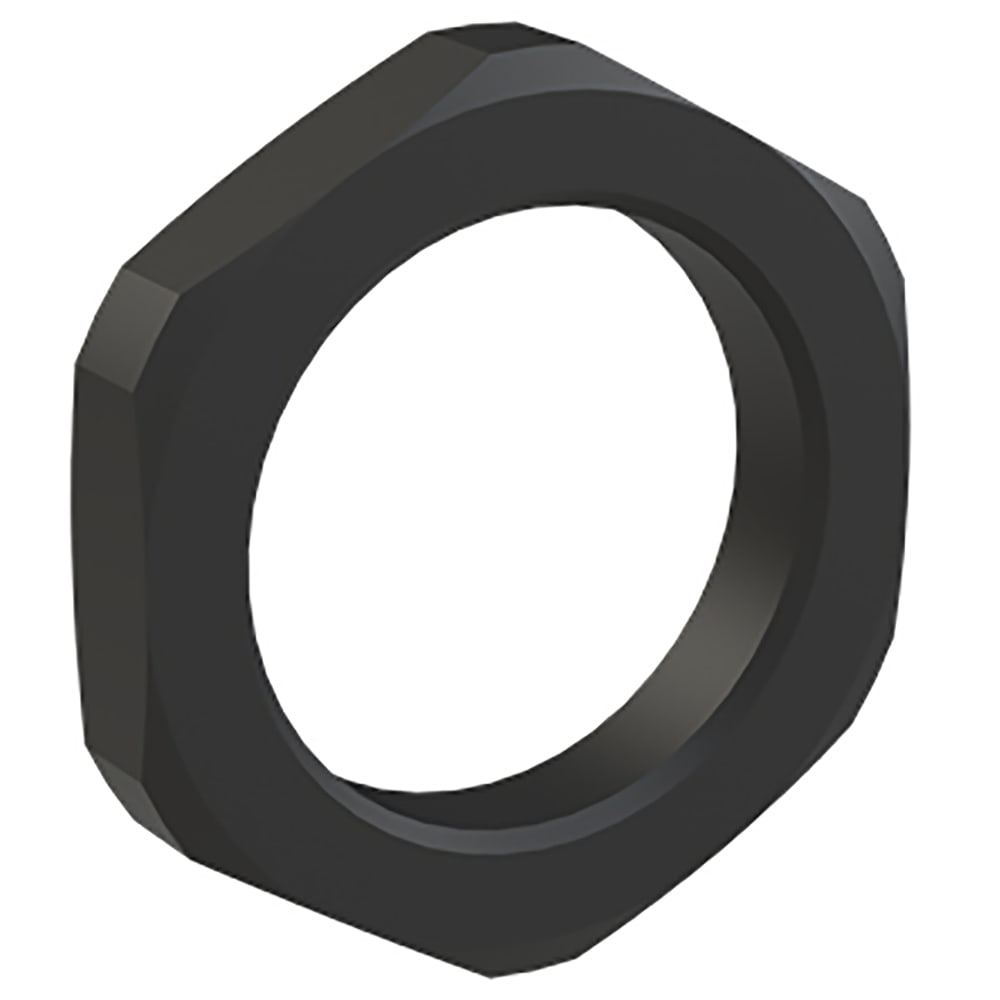 PMA Conduit & Fittings by ABB BMNM25 Hex Lock Nut, Poly6, M25x1.5