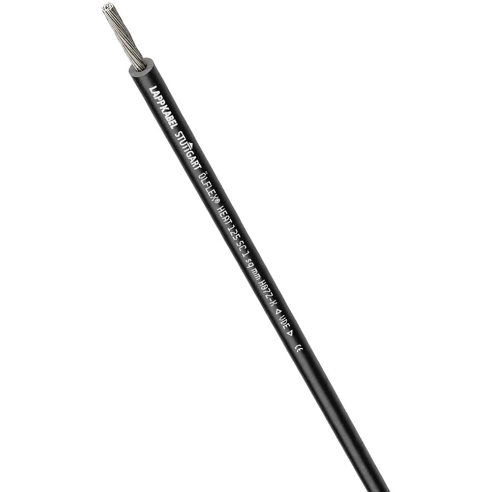Lapp Group - 1234001 - SC de alta temperatura del alambre, flexible, de  OLFLEX del CALOR 125, 18 AWG/1C, 500V, CE - Allied Electronics y  automatización