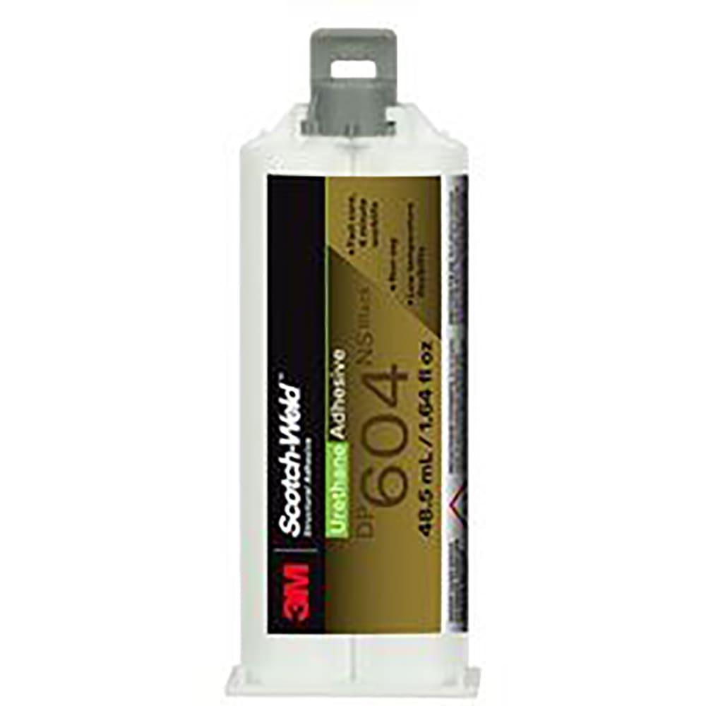 3M DP604NS Urethane Adhesive,Black,NonSag,4 Minute SetTime,48.5