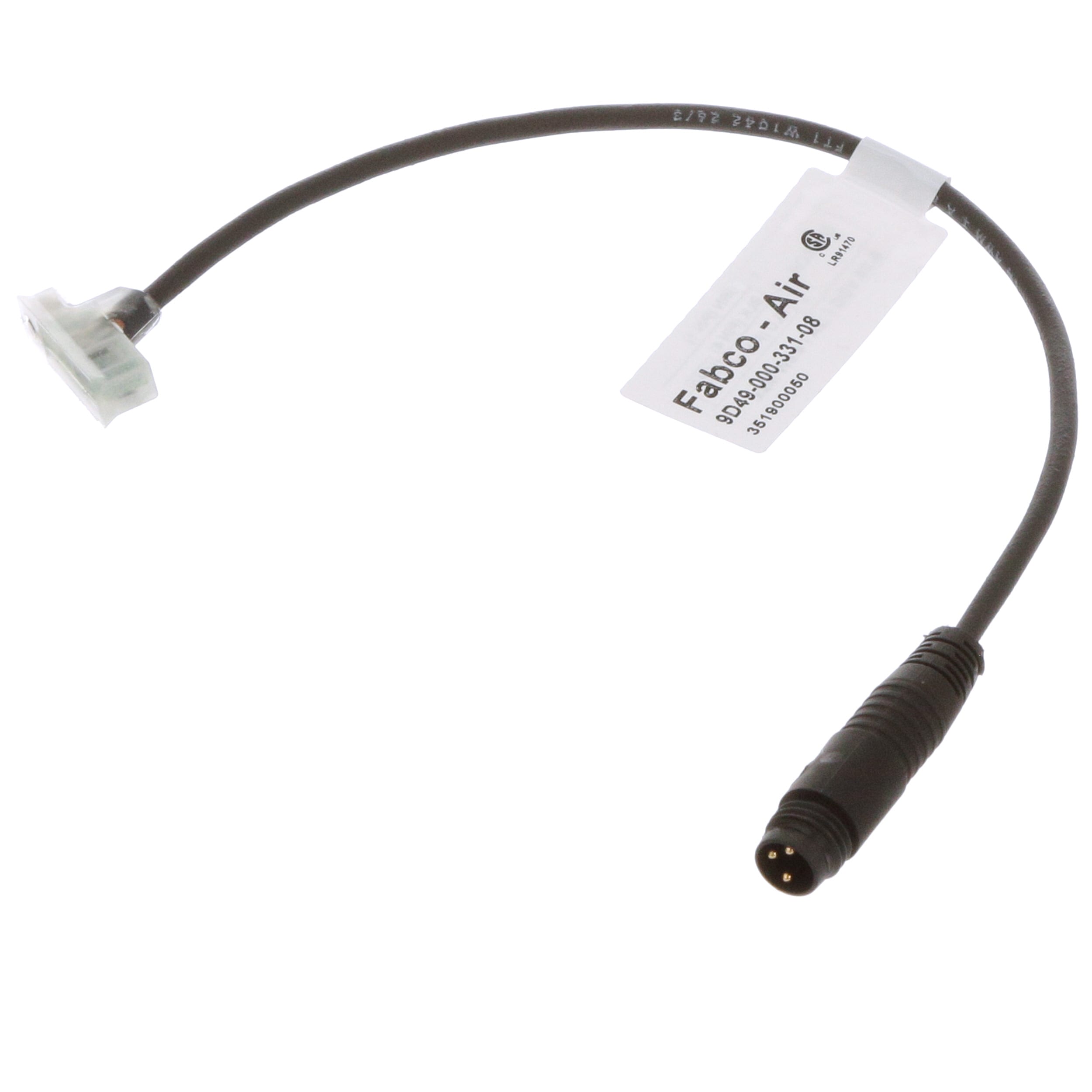 Sourcing PNP 5-28 VDC 9 Wire Lead Fabco-Air 949-000-031 Electronic Sensor for Original Pancake 3/4 Bore and Up 