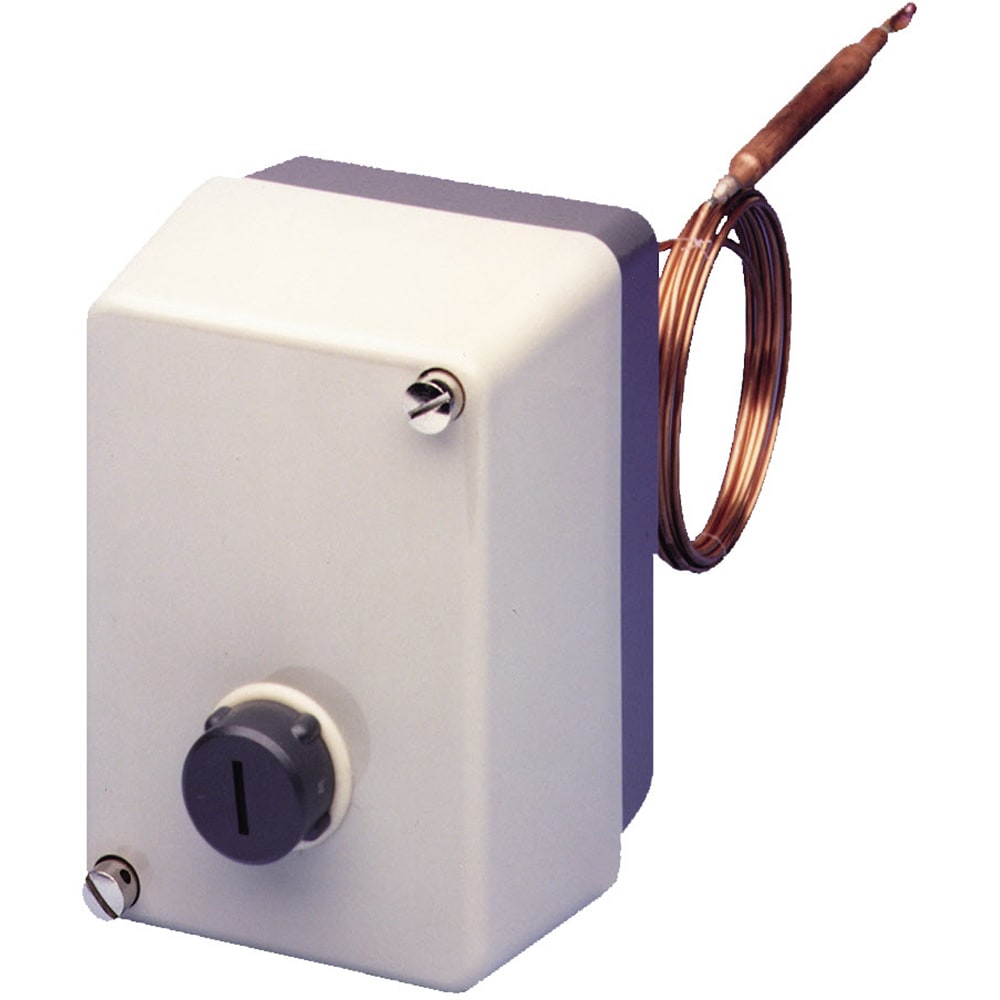 in Thermostat STB 51083 high limit safety cut-out 60..130 ° C Jumo ETH-20 built 