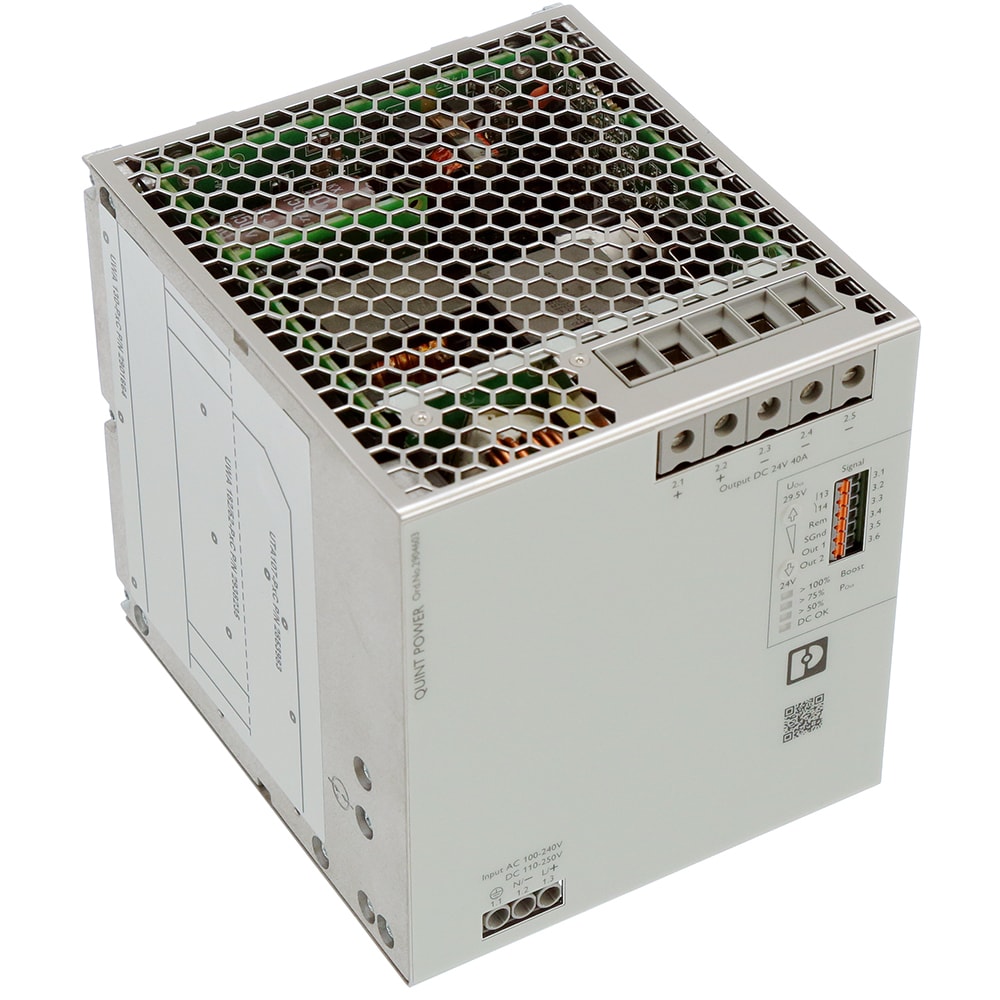 Phoenix Contact 2904603 Power Supply, ACDC, 24VDC, 40A, 240W, DIN
