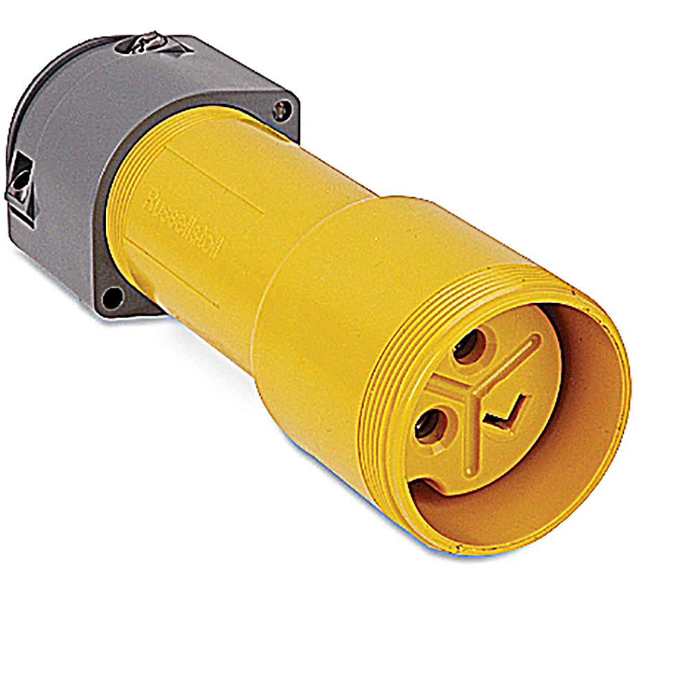 Russellstoll by ABB 9C63U2T DuraGard 60 Amp Female Connector 250V, SC, TUV RS