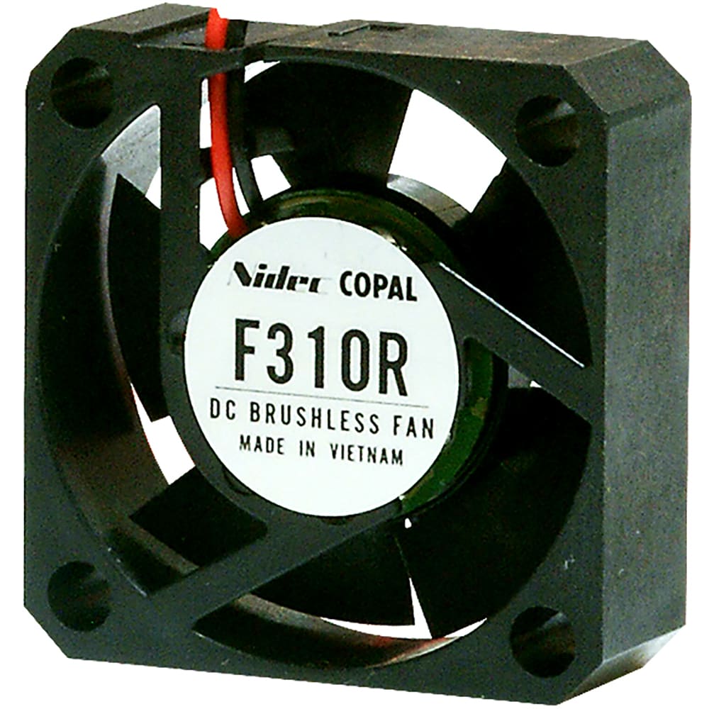 Nidec Copal Electronics F310r 05llc Brushless Dc Fan 30x30x10mm 5v Dc 06m3 Min Flow 14 Pa 13db Sleeve Bearin Allied Electronics Automation