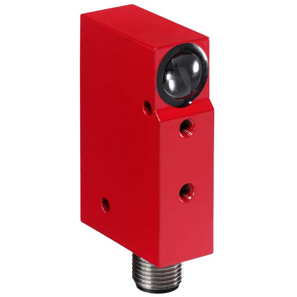 Leuze IPRK 18/A L.46 Sensor, Photoelectric, RetroReflective, Red