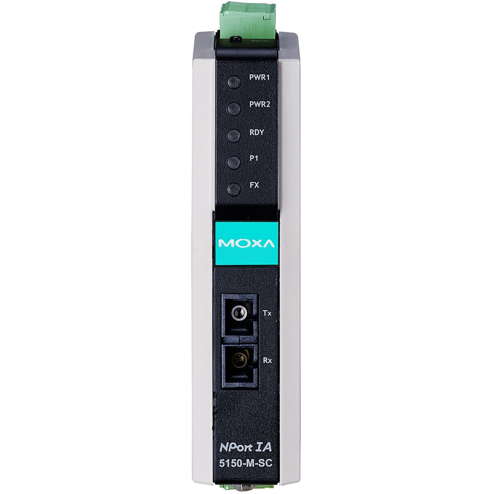 Moxa NPort IA5150IMSCT 1Port Device Server, Multimode Fiber