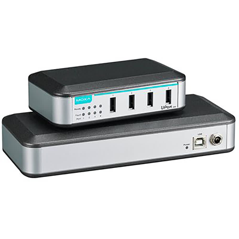 Moxa - UPORT 207 - 7 Port entry-level USB Hub,w/ adapter - Allied 