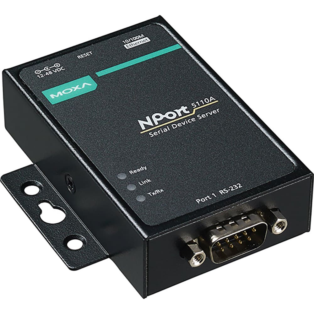 Moxa NPort A Port Adv Device Server M Ethernet RS DB Male C RS