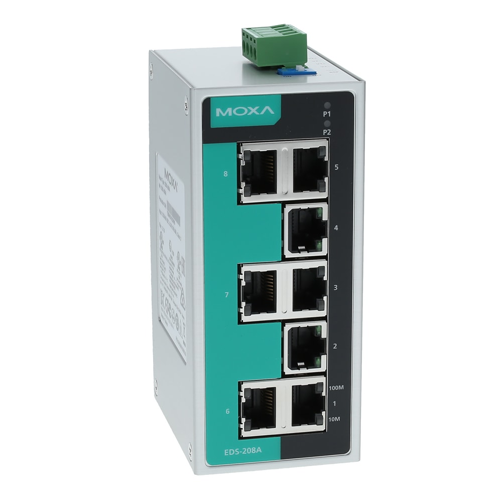 1PC MOXA EDS-208A 8-port industrial switch 8-port switch 