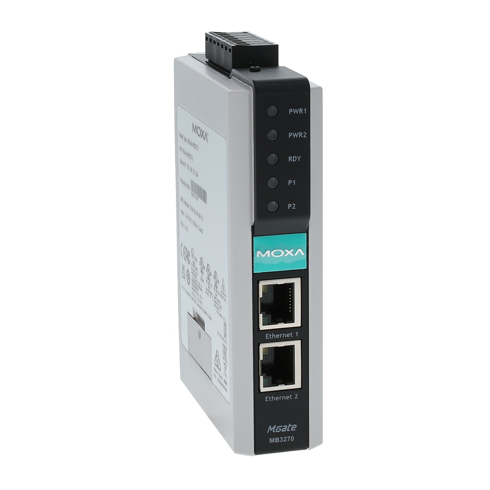 Moxa MGate MB Port Adv Modbus Gateway BaseF X RJ Connector To C RS