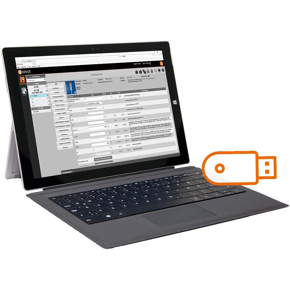 IFM Efector QA0011 IOLink software, LR Device, parameterize