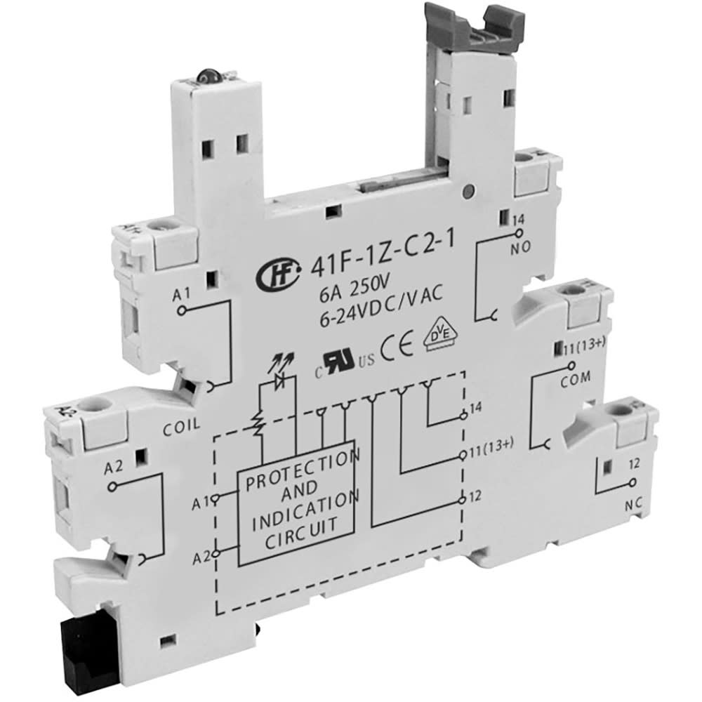 HongFa 41F-1Z-C2-1 Relay Socket  For HF41F