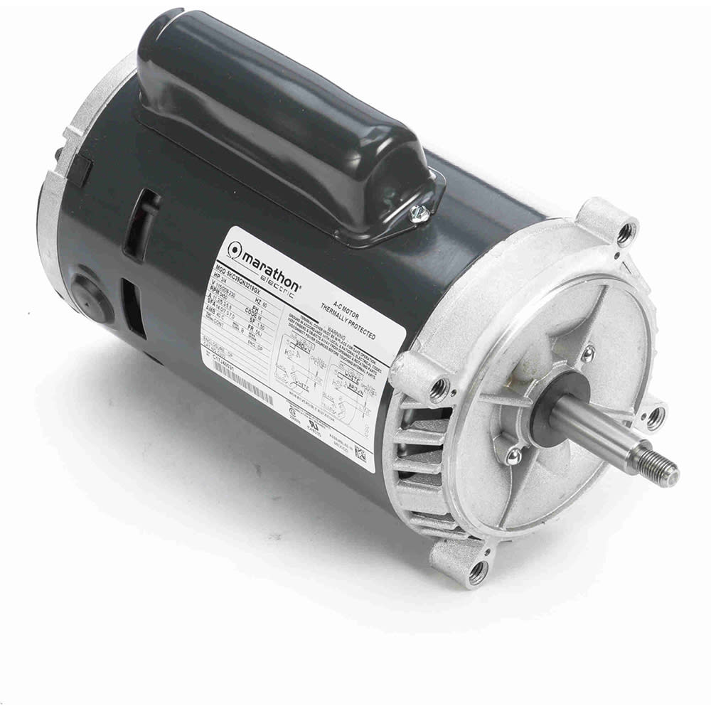 Marathon Motors C333 AC Pump Motor, 3/4 Hp ,1 Ph , 115/230 V ,3450