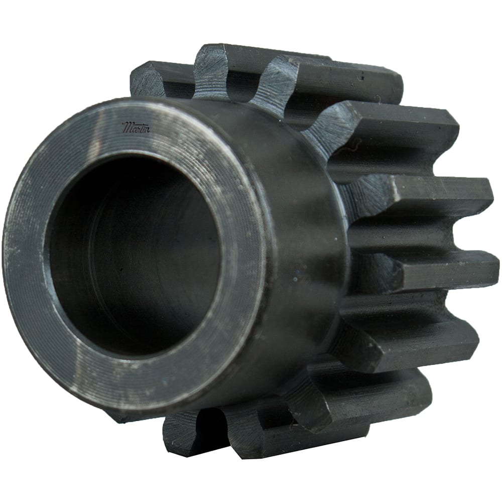 12 DP 20 ° Pressure Angle 5/8 in Bore External Tooth Spur Gear Hub with No Screw, Rough Stock Martin Sprocket & Gear TS1216 16 Teeth 1-1/2 in Outside Diameter 1 in Face