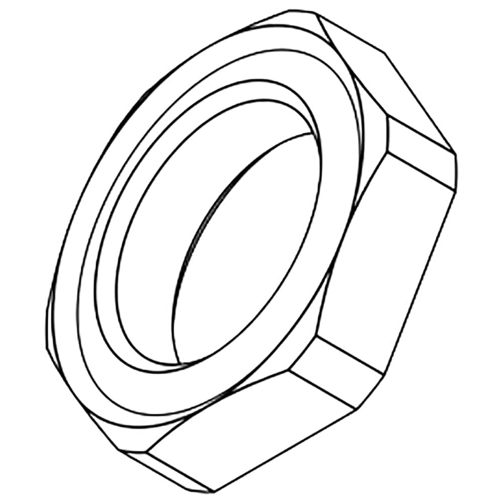 icotek 52272 Hexagonal Locknuts, M16x1.5 grey RS