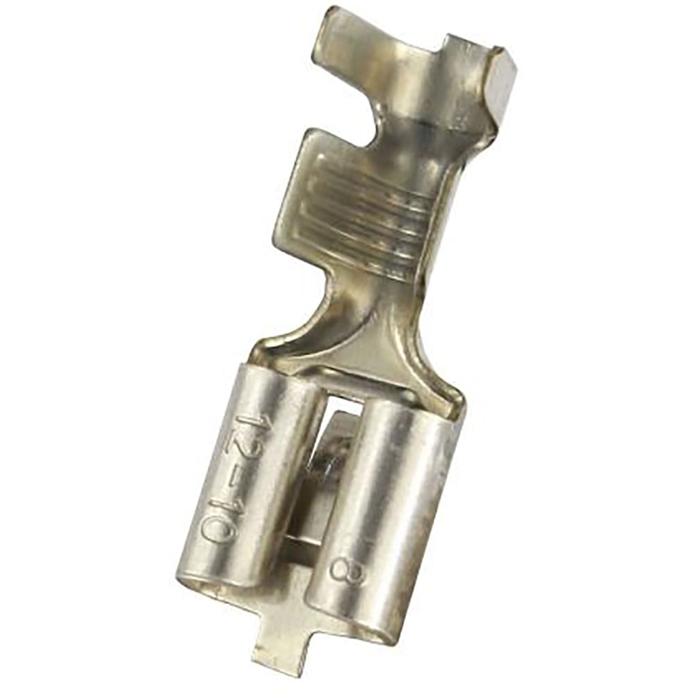 RS PRO 2055308 Uninsulated Female Disconnect Spade Connector 6.35 x