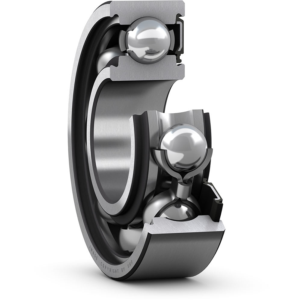 SKF Bearings 609RSH Deep Groove Ball Bearing, Single Row, Matched bearing pairs, Stainless