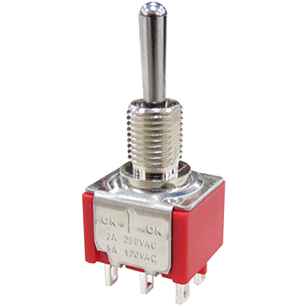 RS PRO - 2099348 - MINIATURE TOGGLE SWITCHES - DP ON-OFF-ON - RS