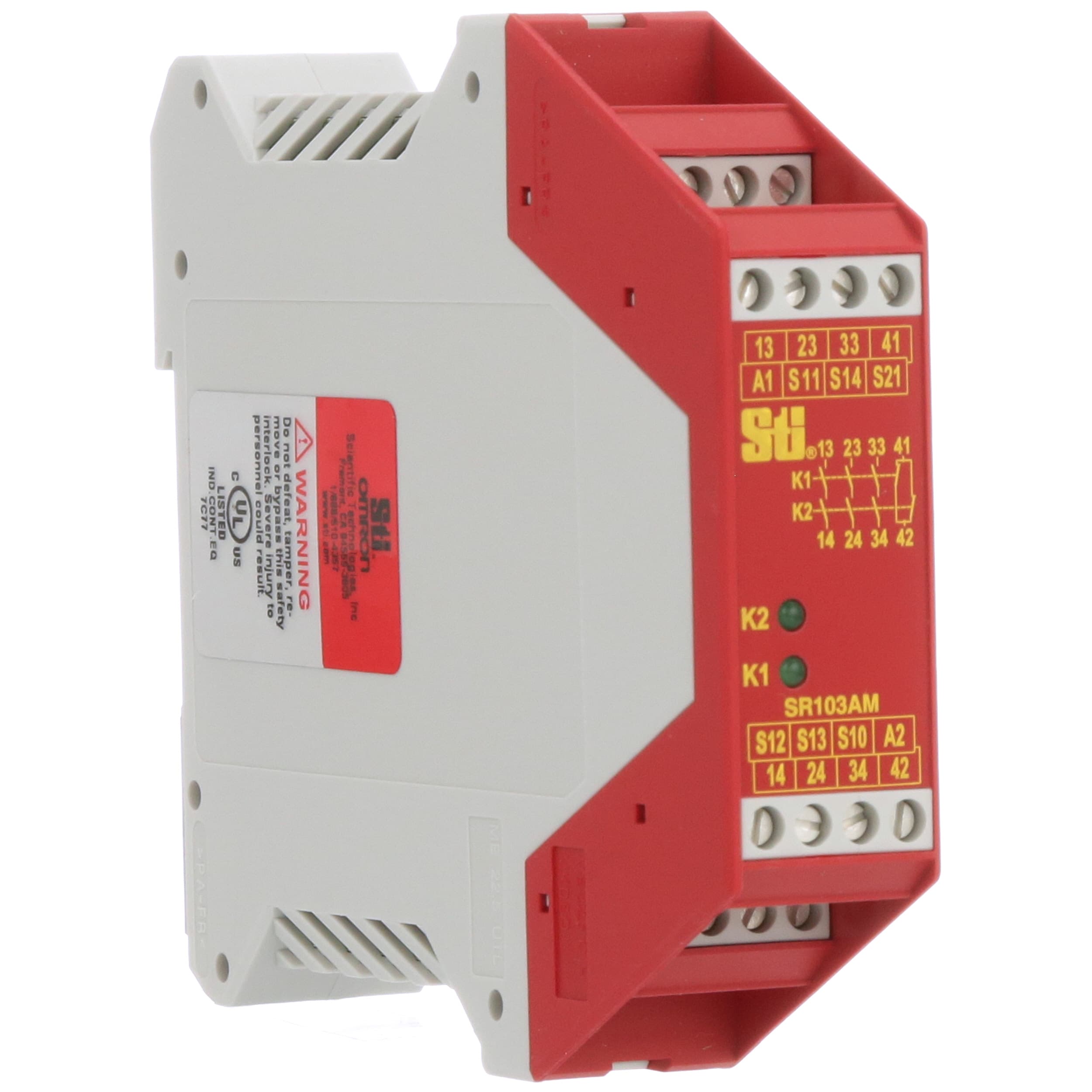 Omron Safety Sti Sr103am01 Power Relays Safety Monitoring