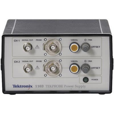 Tektronix 1103  Probe Power Supply Oscilloscope Powers up to Two Probes