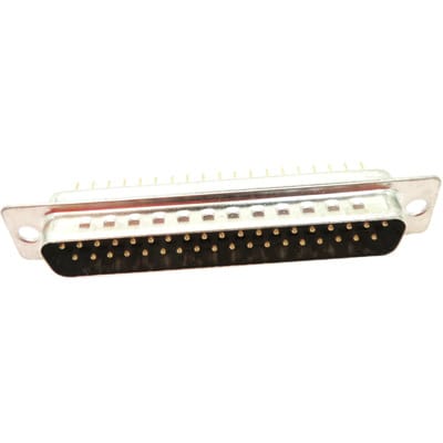 Socket D PCB Straight 37 Way