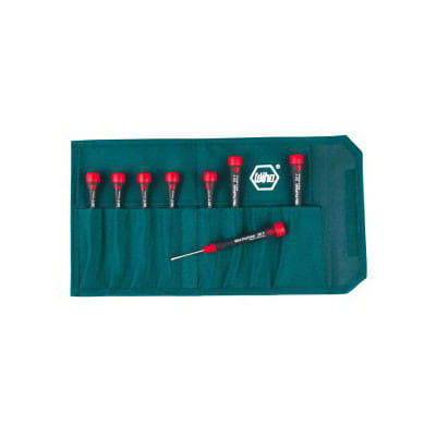 8pcs Adjust Frequency Screwdriver Set Anti-Static Plastic Body Zirconia Ceramic Bits Home Hand Tools for Receiver Slugs and Variable Capacitors Tuning