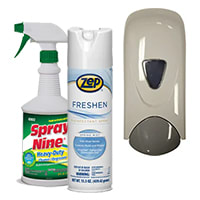 Disinfectants <span>&</span> Sanitizers